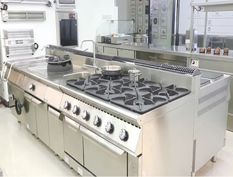 Stainless Steel Hotel Professional Horeca Kitchen Tools Equipment Gas Electric Cooking Range