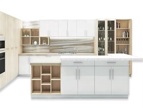 Assemble Modular Modern Kitchen Furniture